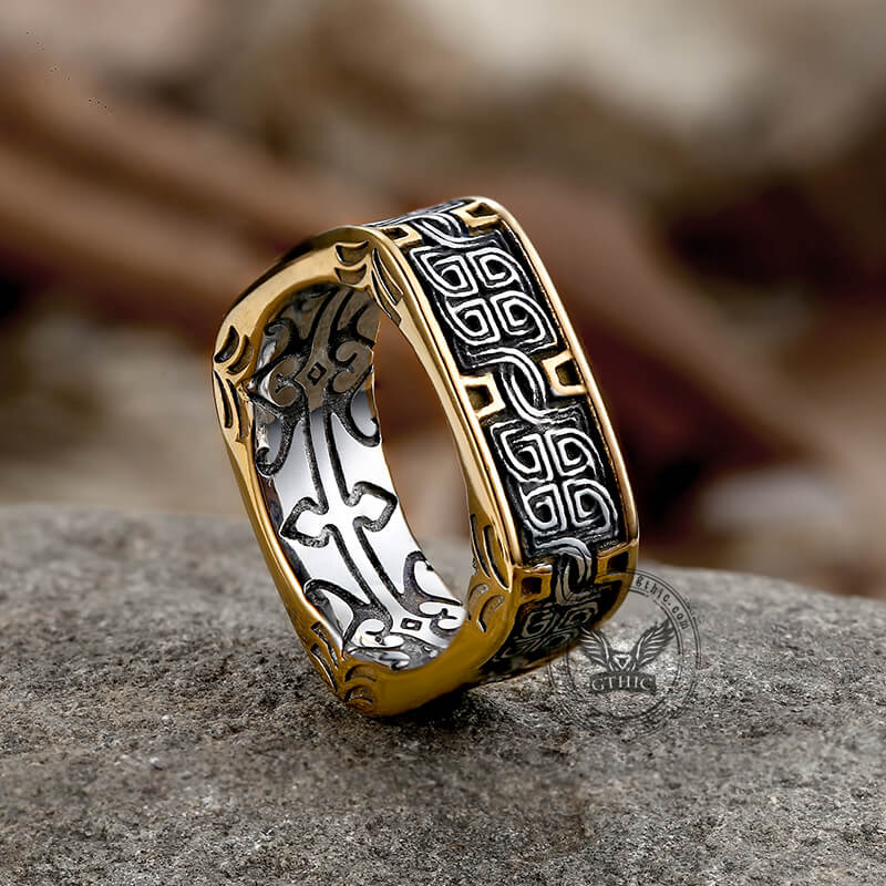 8472-vintage-celtic-knot-stainless-steel-ring-7.jpg Vintage Celtic Knot Stainless Steel Ring
