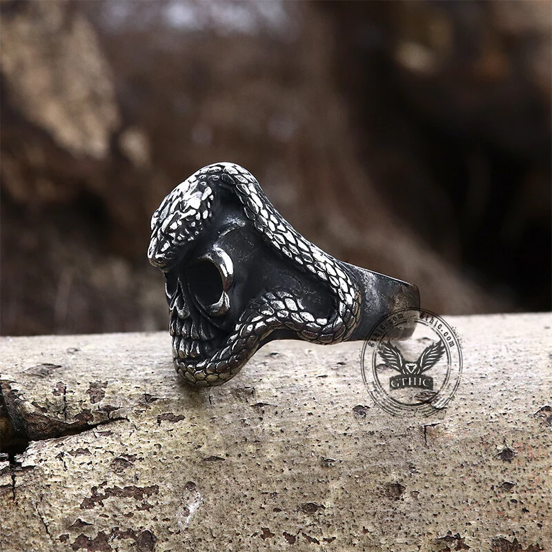 8720-coiled-snake-skull-stainless-steel-ring-5.webp Coiled Snake Skull Stainless Steel Ring