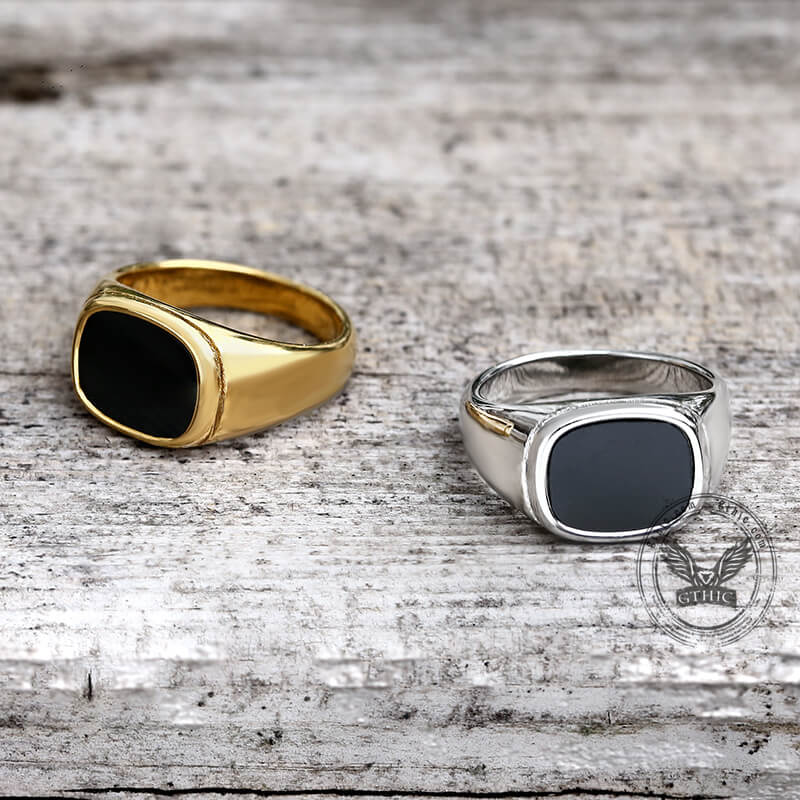 8759-square-shell-stainless-steel-minimalism-ring-9.jpg Square Shell Stainless Steel Minimalism Ring
