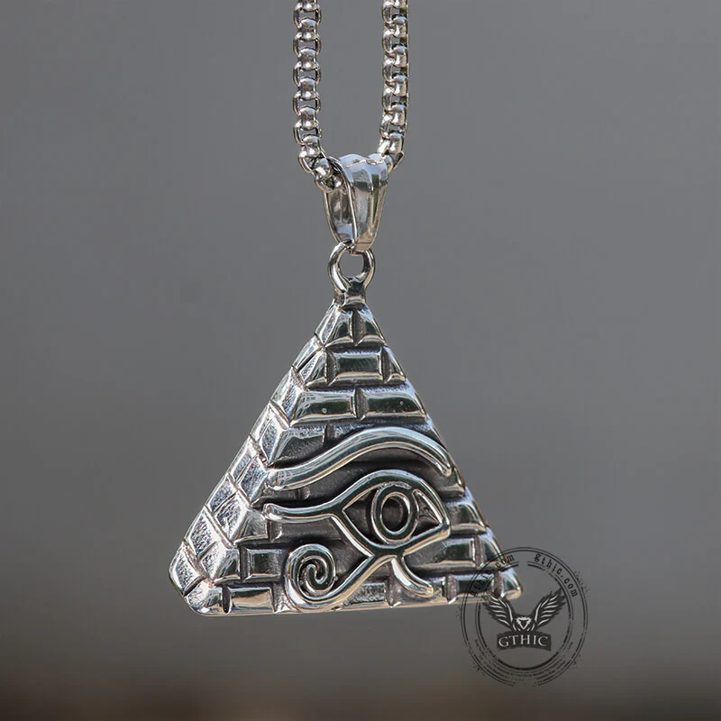 8829-triangle-pyramid-eye-of-ra-stainless-steel-pendant-7.webp Triangle Pyramid Eye of Ra Stainless Steel Pendant