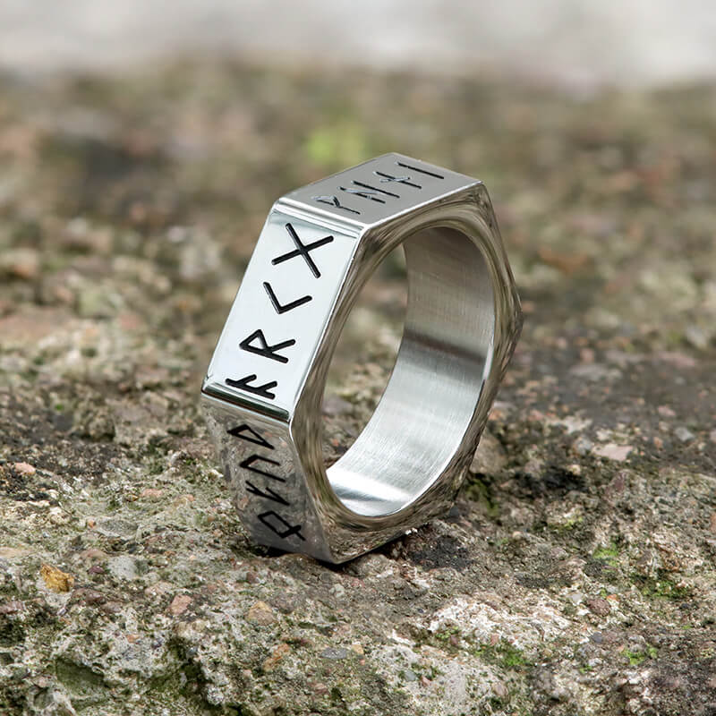 8869-silver-7-silver-7-variation-1.jpg Viking Runes Hexagon Stainless Steel Geometric Ring