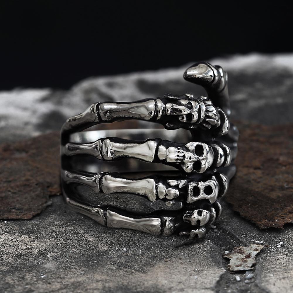 905-claw-stainless-steel-skull-ring-1.jpg Claw Stainless Steel Skull Ring