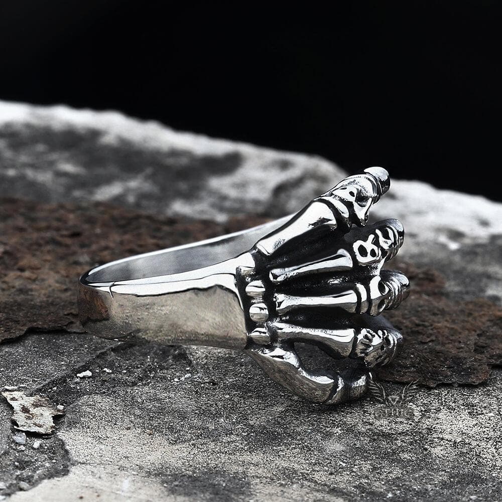 905-claw-stainless-steel-skull-ring-5.jpg Claw Stainless Steel Skull Ring