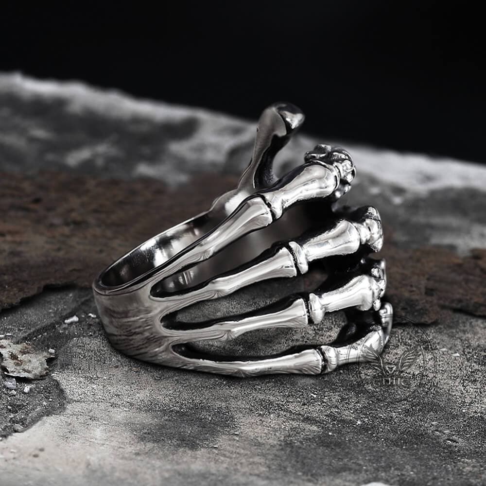 905-claw-stainless-steel-skull-ring-6.jpg Claw Stainless Steel Skull Ring
