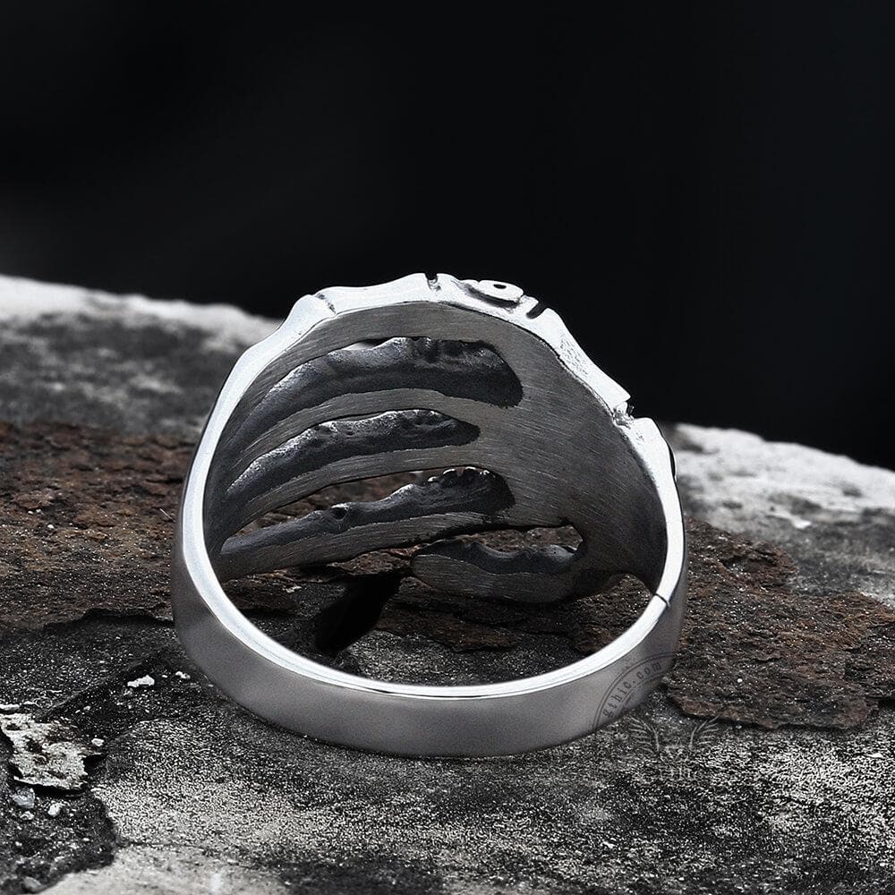905-claw-stainless-steel-skull-ring-7.jpg Claw Stainless Steel Skull Ring