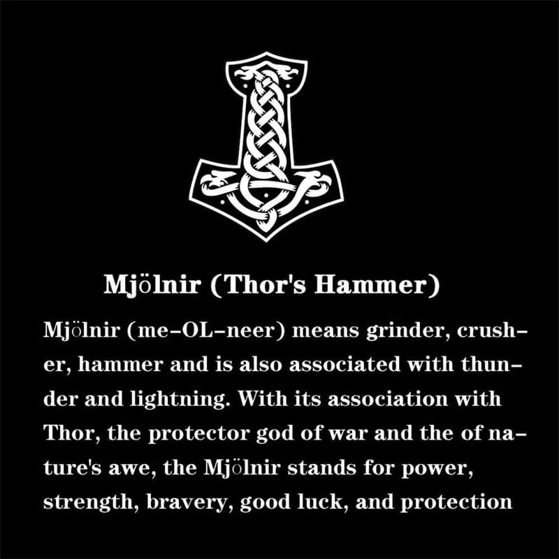 9081-celtic-knot-mjolnir-runes-stainless-steel-viking-bracelet-11.webp Celtic Knot Mjolnir Runes Stainless Steel Viking Bracelet