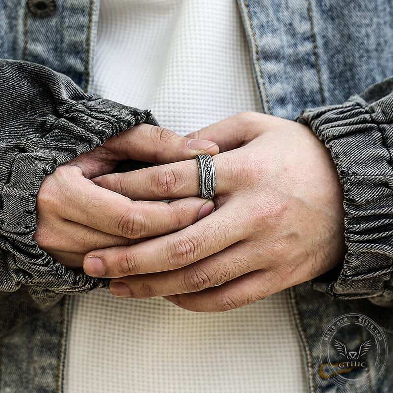 9114-viking-celtic-knot-stainless-steel-spinner-ring-2.jpg Viking Celtic Knot Stainless Steel Spinner Ring