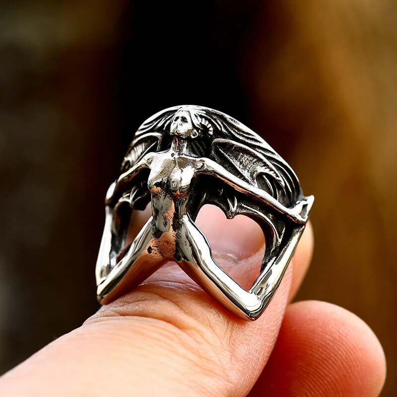 9163-stainless-steel-8-stainless-steel-8-variation-1.webp Demon Girl Stainless Steel Goth Ring