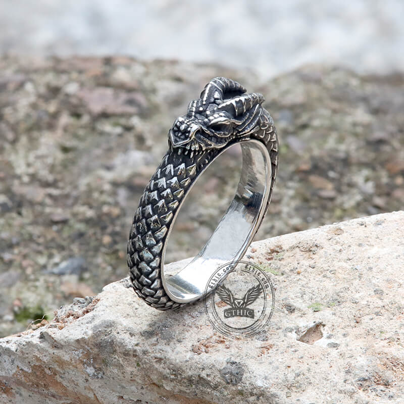 9188-dragon-ouroboros-stainless-steel-ring-4.jpg Dragon Ouroboros Stainless Steel Ring