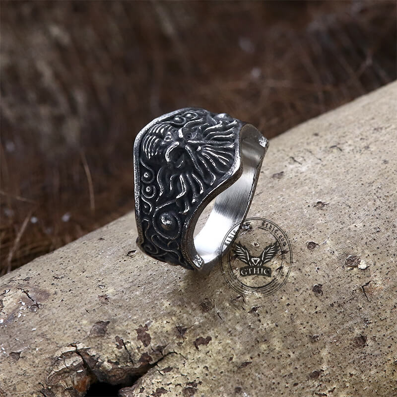 9223-gothic-octopus-stainless-steel-cthulhu-ring-4.jpg Gothic Octopus Stainless Steel Cthulhu Ring