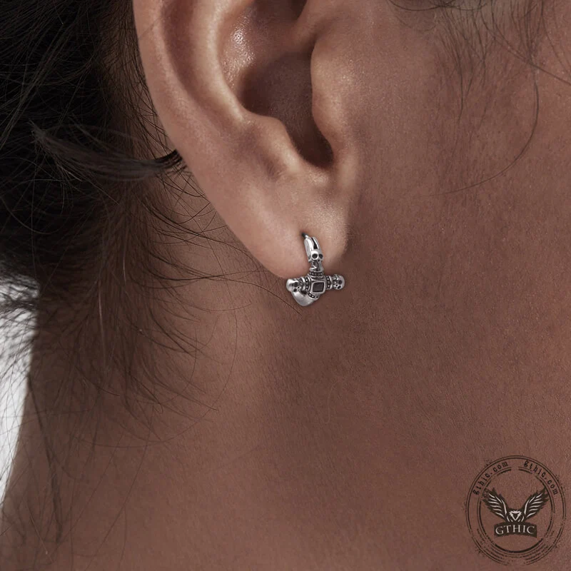 9277-punk-skull-cross-stainless-steel-hoop-earrings-2.webp Punk Skull Cross Stainless Steel Hoop Earrings