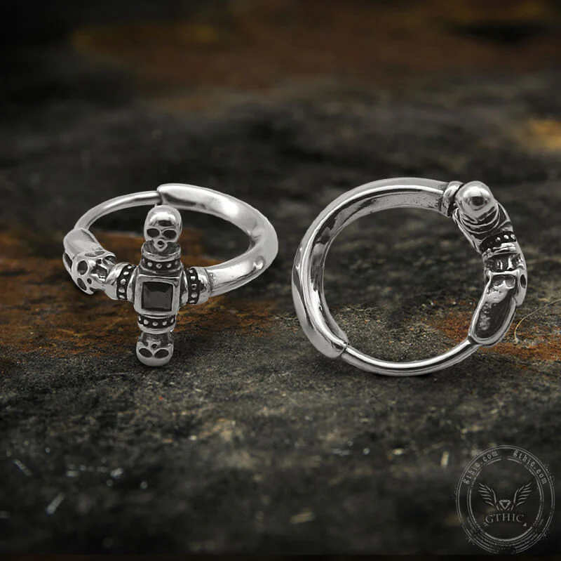9277-punk-skull-cross-stainless-steel-hoop-earrings-5.webp Punk Skull Cross Stainless Steel Hoop Earrings