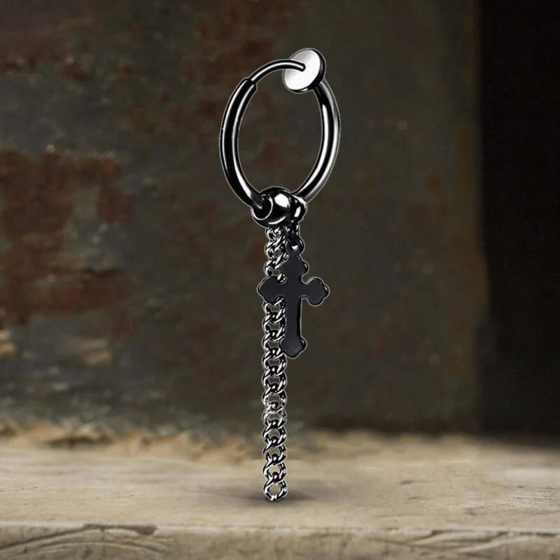9298-minimalist-cross-chain-stainless-steel-hoop-earrings-9.webp Minimalist Cross Chain Stainless Steel Hoop Earrings