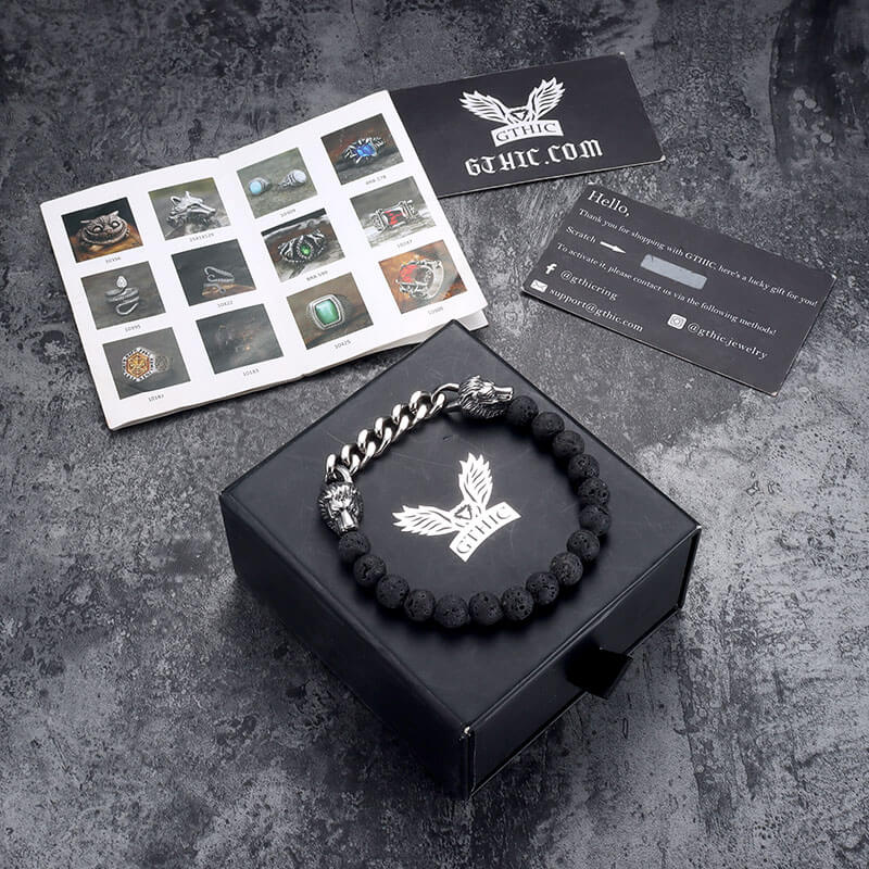 9394-dragon-head-volcanic-stone-stainless-steel-bead-bracelet-5.jpg Dragon Head Volcanic Stone Stainless Steel Bead Bracelet