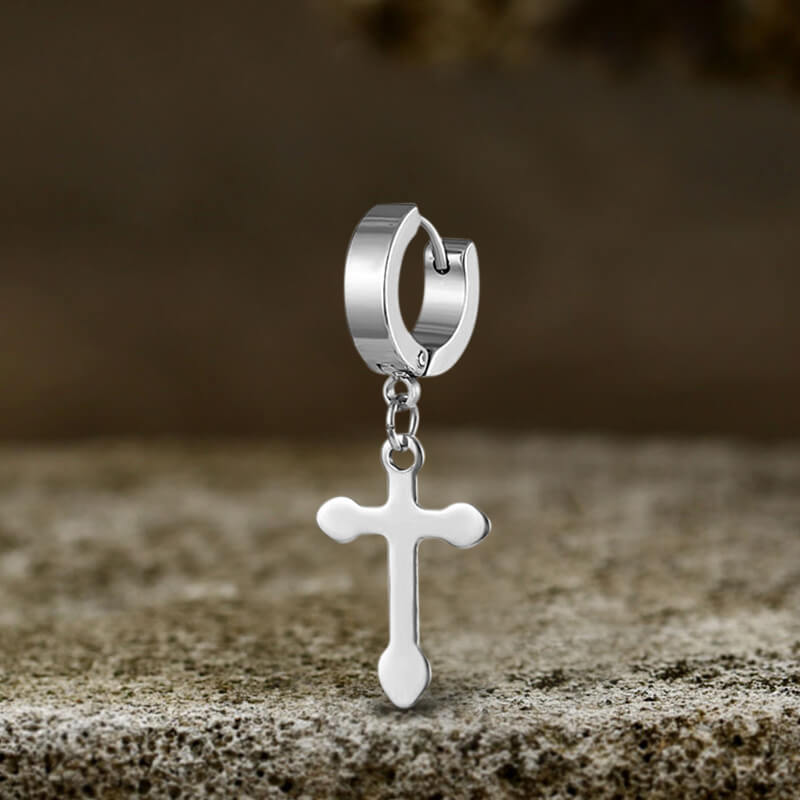 9471-simple-cross-design-stainless-steel-earrings-12.jpg Simple Cross Design Stainless Steel Earrings