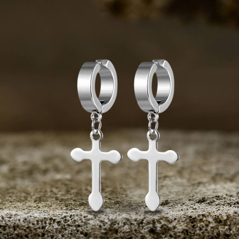 9471-simple-cross-design-stainless-steel-earrings-13.jpg Simple Cross Design Stainless Steel Earrings