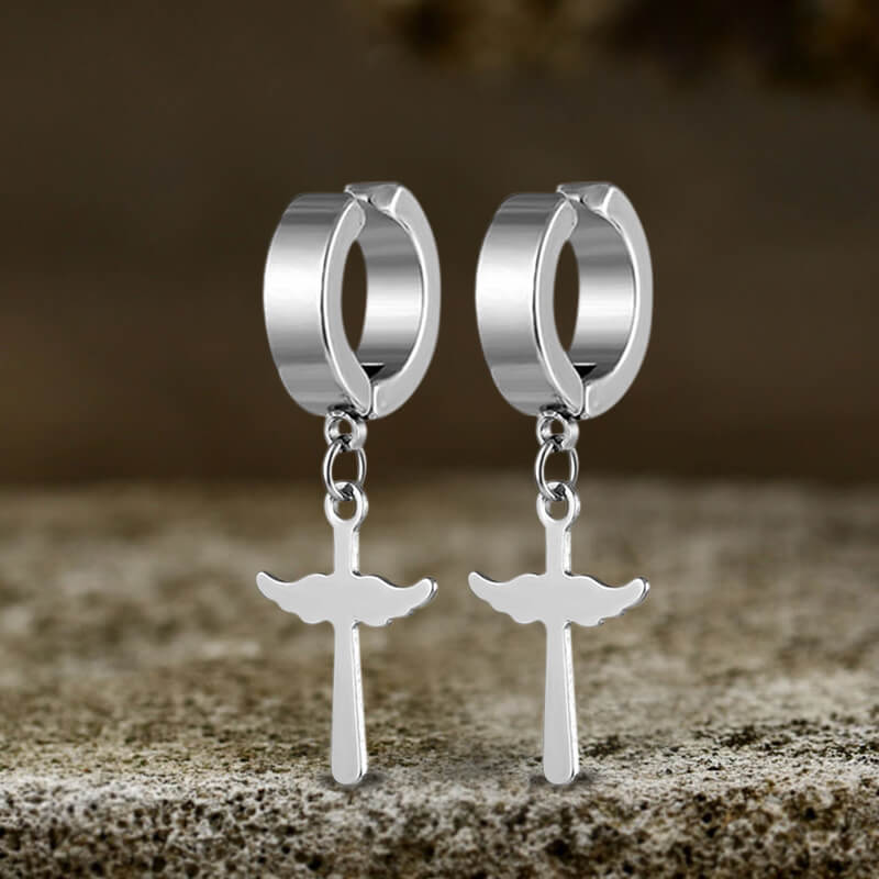 9471-simple-cross-design-stainless-steel-earrings-17.jpg Simple Cross Design Stainless Steel Earrings