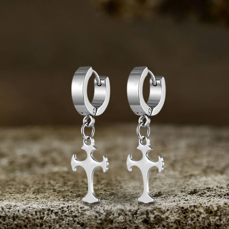 9471-simple-cross-design-stainless-steel-earrings-7.jpg Simple Cross Design Stainless Steel Earrings
