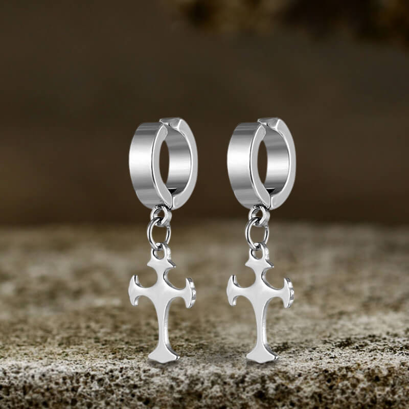 9471-simple-cross-design-stainless-steel-earrings-9.jpg Simple Cross Design Stainless Steel Earrings