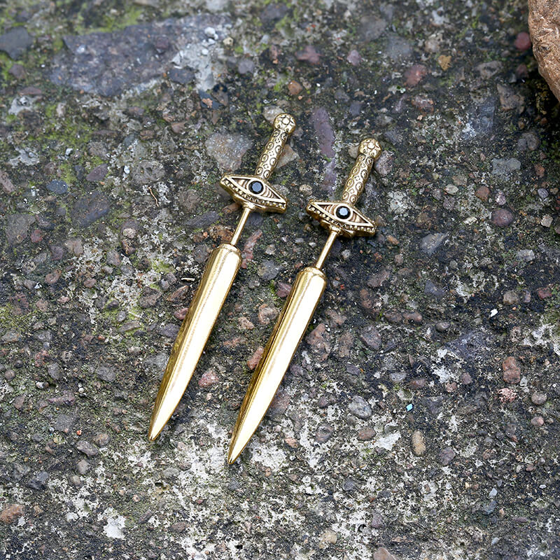 9543-eye-of-providence-sword-stainless-steel-stud-earring-2.jpg Eye of Providence Sword Stainless Steel Stud Earring