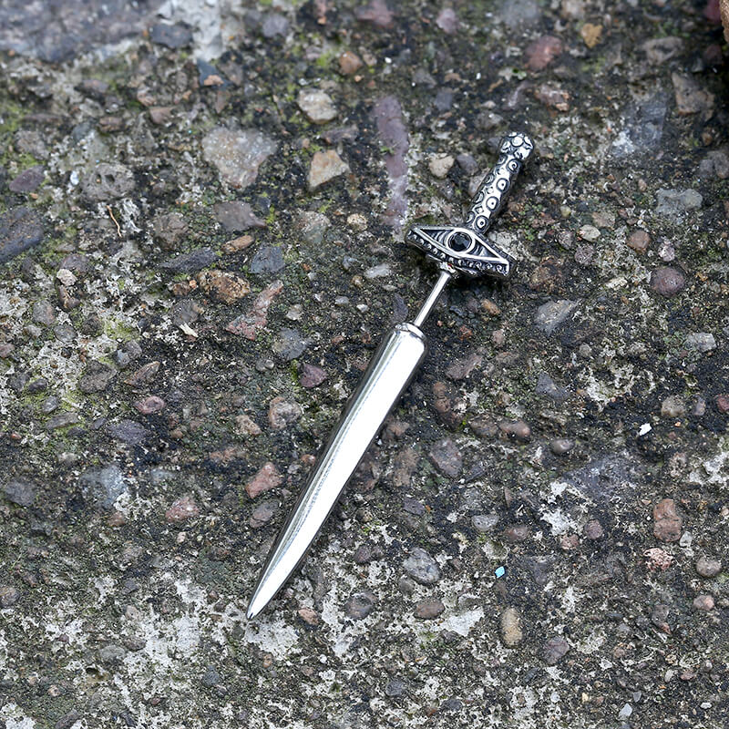 9543-eye-of-providence-sword-stainless-steel-stud-earring-5.jpg Eye of Providence Sword Stainless Steel Stud Earring