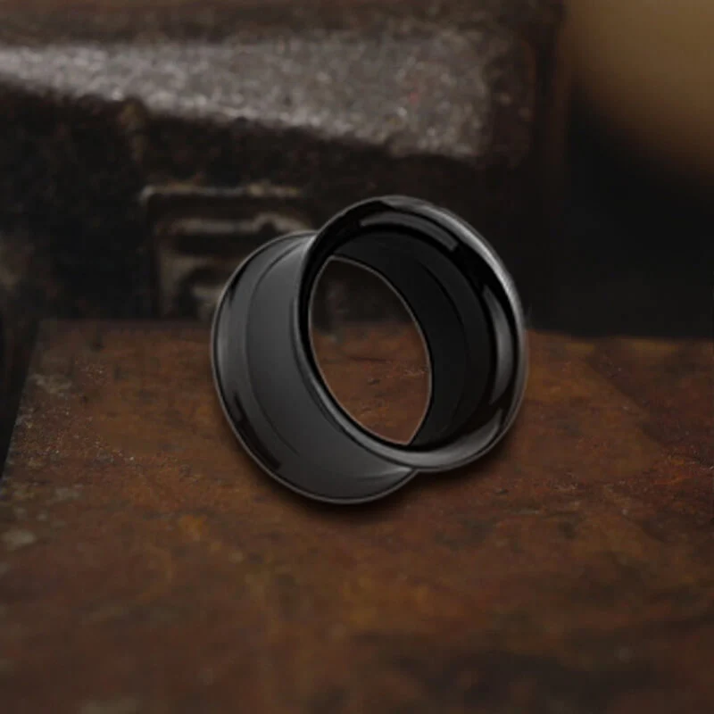 Simple Stretching Tunnel Stainless Steel Ear Gauge