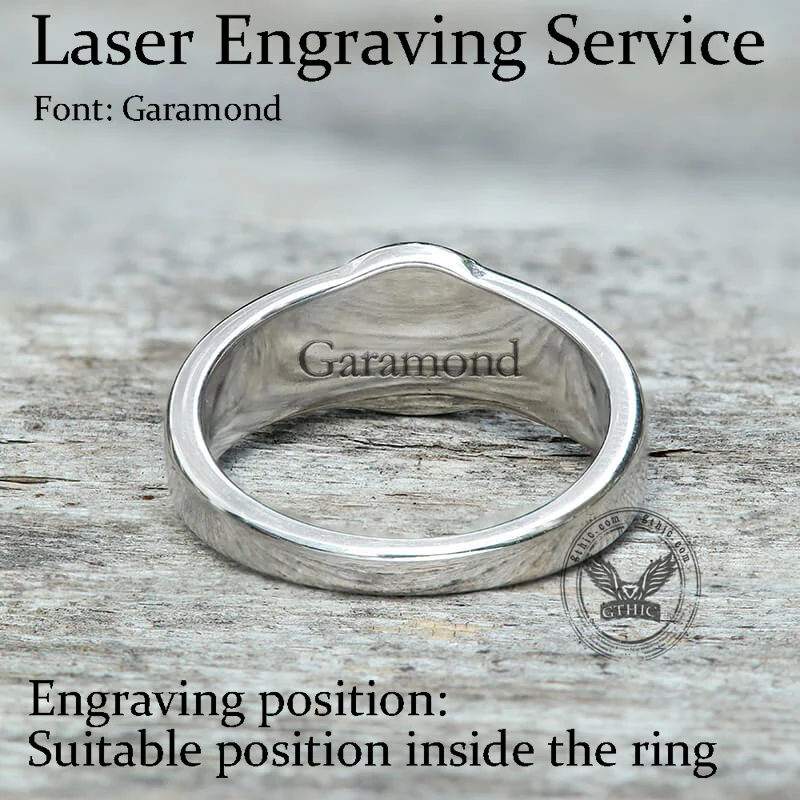 Simple Celtic Knot Stainless Steel Viking Ring