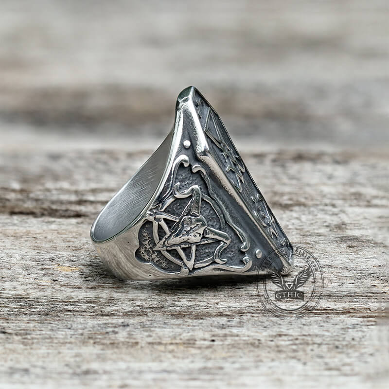 9971-lucifer-symbol-baphomet-stainless-steel-satan-ring-5.jpg Lucifer Symbol Baphomet Stainless Steel Satan Ring